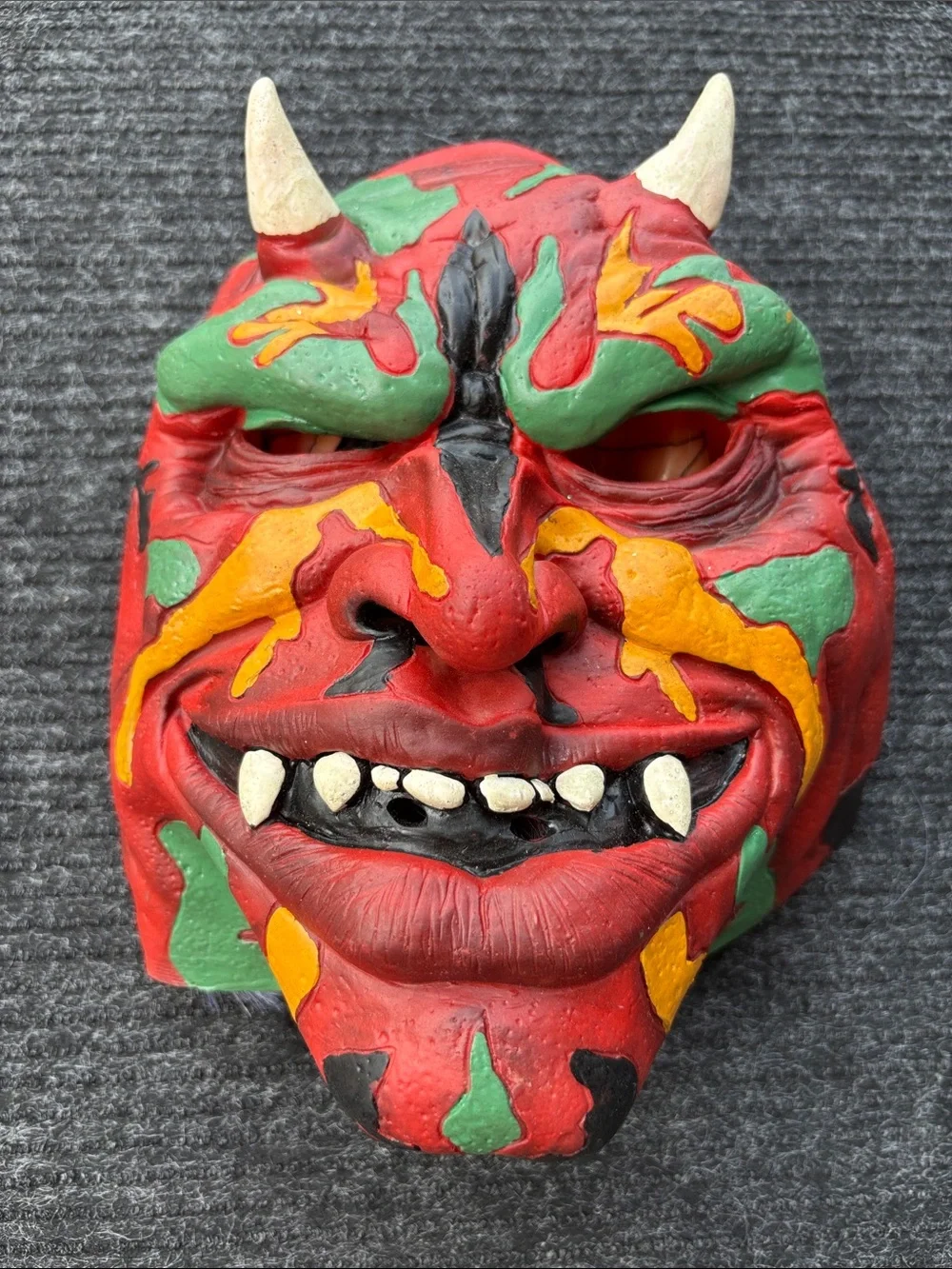 Vintage Adult Demon Mask
